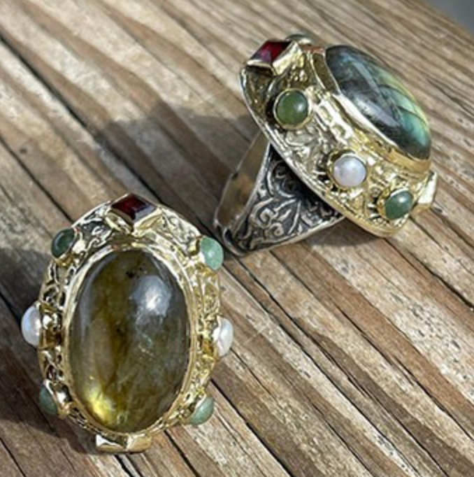 Constantine Ring- Labradorite
