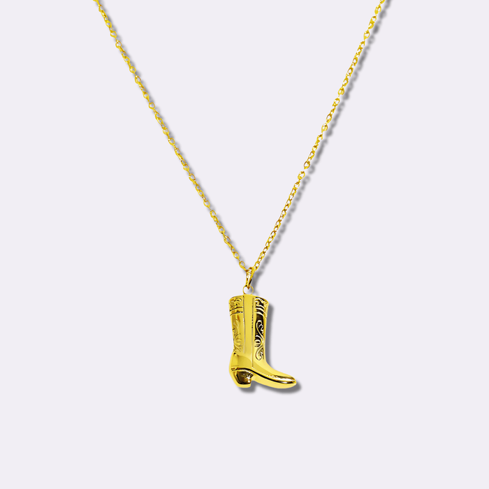 Cowboy Boot Necklace - Ornaments Co -