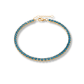 Diamond Glow Birthstone Bracelet - Ornaments Co - 18K Gold Plated