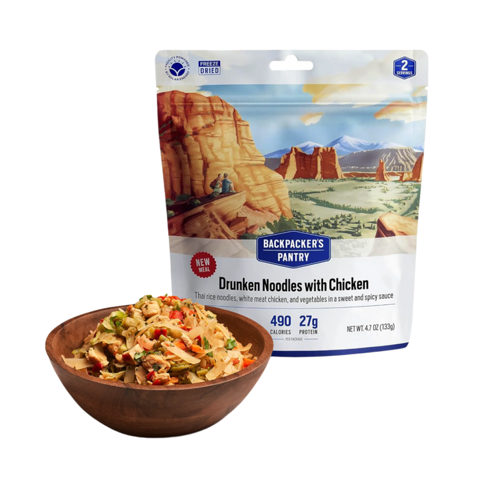 Backpacker's Pantry Drunken Noodles w/ Chicken