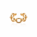 ELARA Gold Chain Ear Cuff - ASH MOLLIE STUDIO