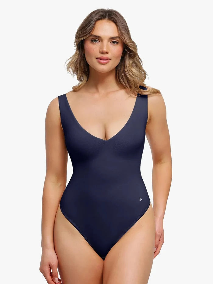 Popilush® Blue / S Elastic Cloud-Touch All-in-One Shaping Bodysuit