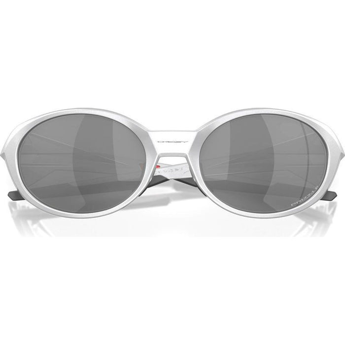 Eyejacket Redux, Silver/Prizm Black Polarised Lenses