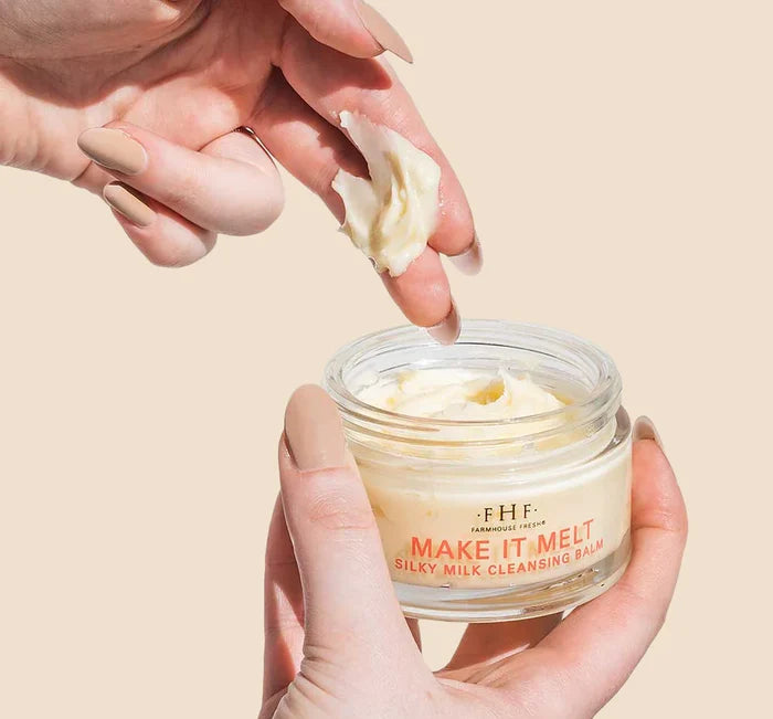 FarmHouse Fresh MAKE IT MELT SILKY MILK CLEANSING BALM Seaberry Fruit Extract