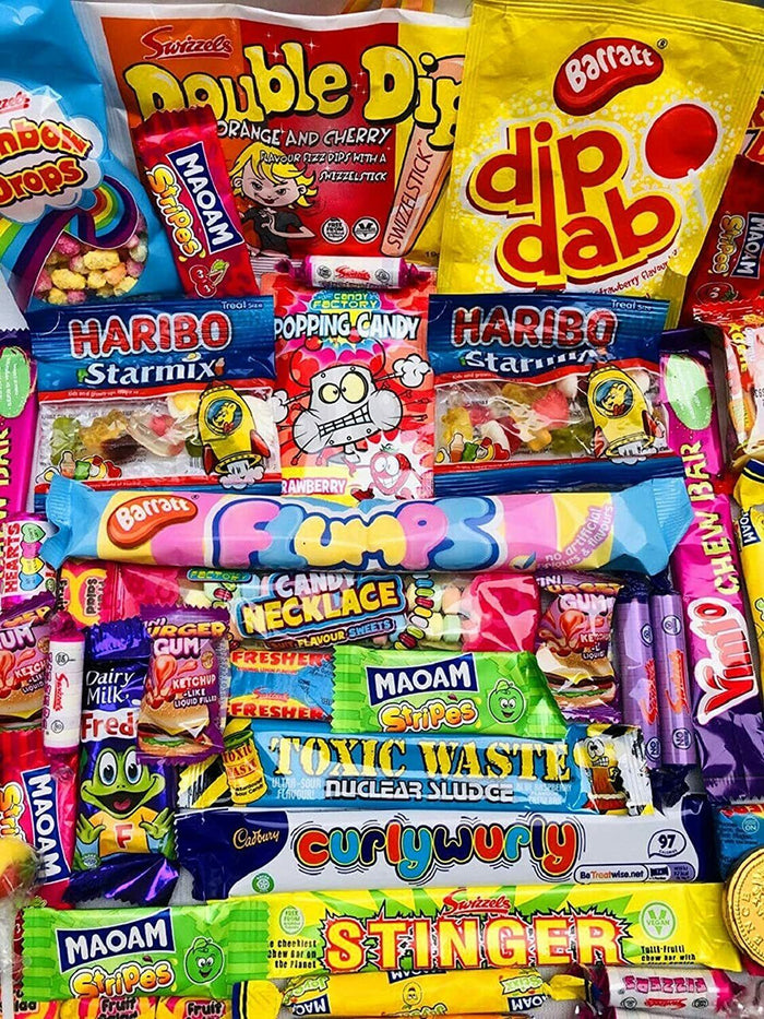 Fathers Day Sweet Gift Box Present Special Dad Pick N Mix Ultimate Retro Hamper