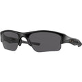 Flak Jacket XLJ, Matte Black/Grey Polarised Lenses