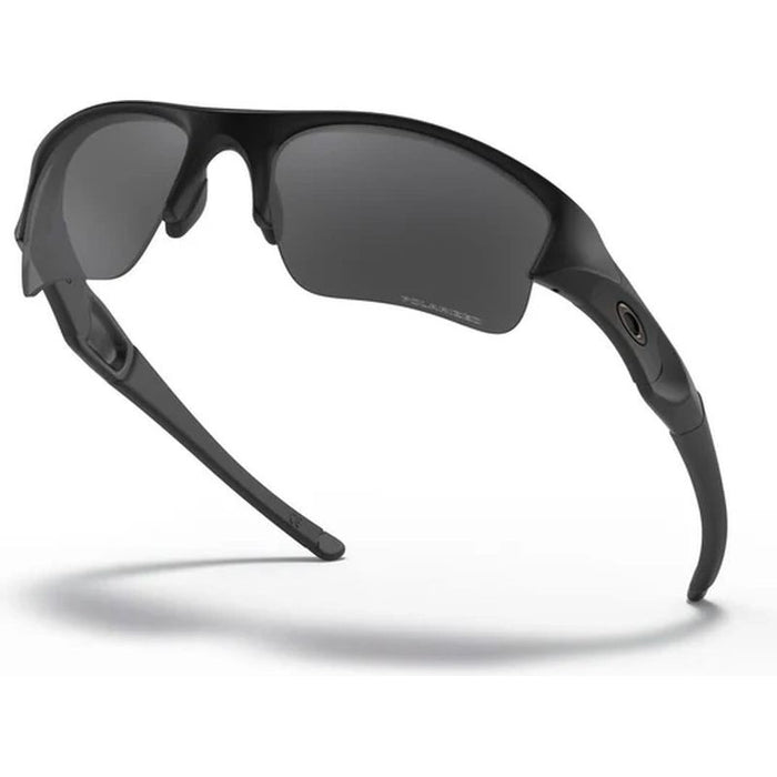 Flak Jacket XLJ, Matte Black/Grey Polarised Lenses