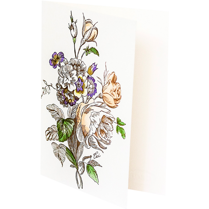 Flora Notecard  and Envelope Set