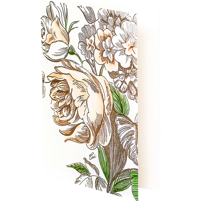 Flora Notecard  and Envelope Set
