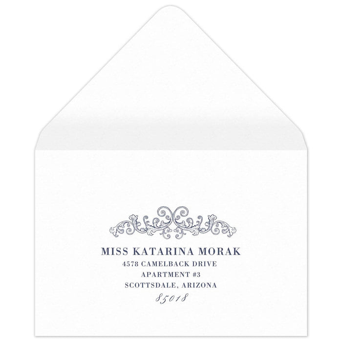 Florentine Reply Card Envelope