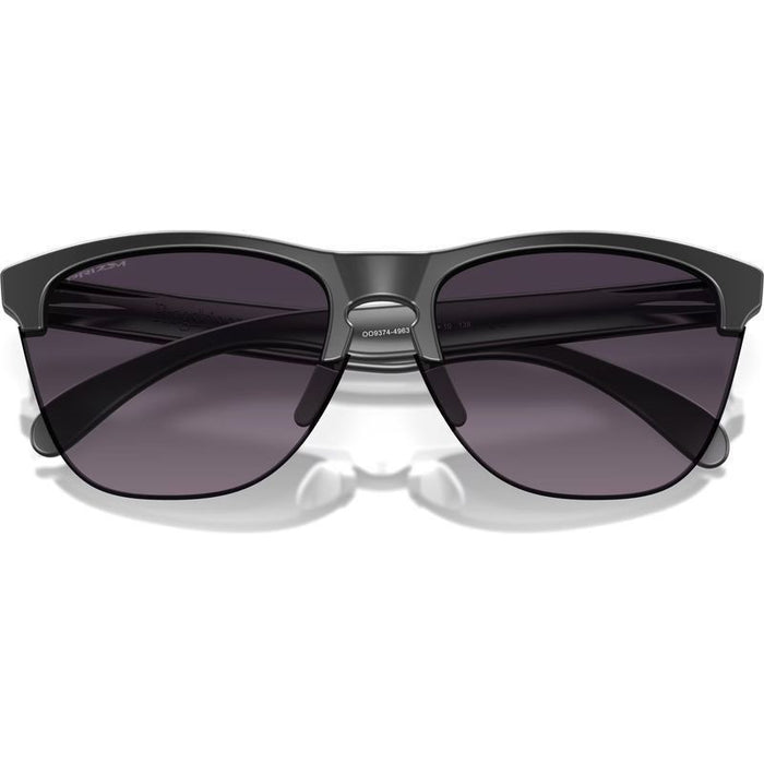 Frogskins Lite, Matte Black/Prizm Grey Gradient