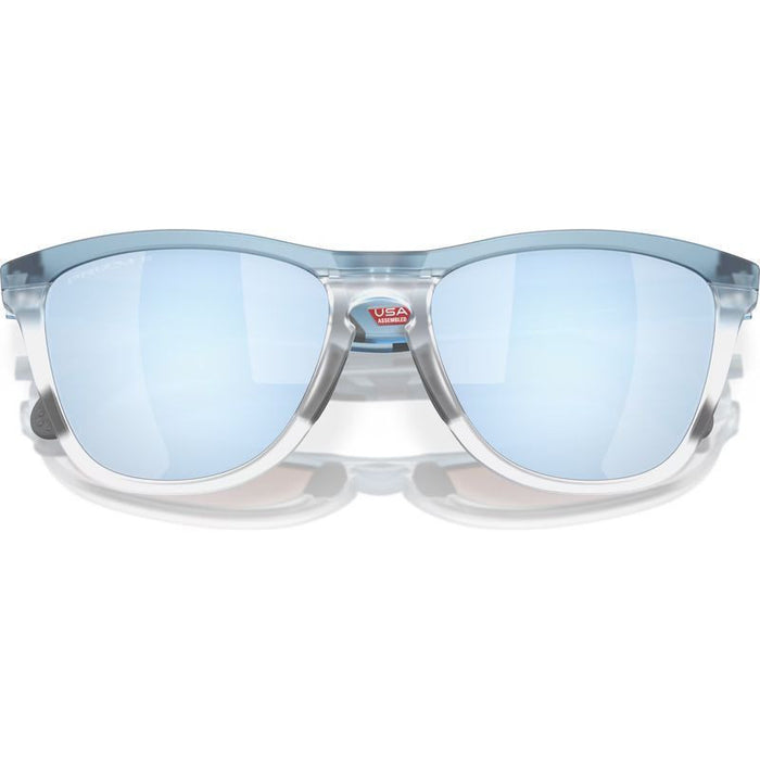 Frogskins Range (A), Transparent Stonewash/Prizm Deep Water Polarised Lenses