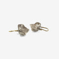 GABRIELLA KISS STERLING SILVER SMALL IVY LEAF EARRINGS