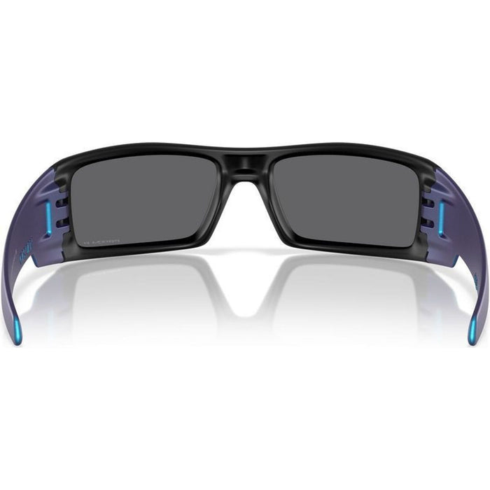 Gascan, Matte Black and Cyan/Prizm Black Polarised Lenses