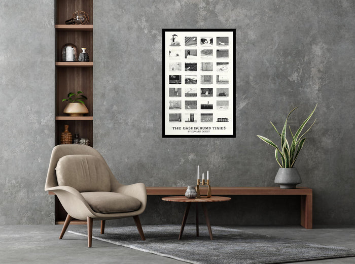 Gashlycrumb Tinies Poster - Edward Gorey