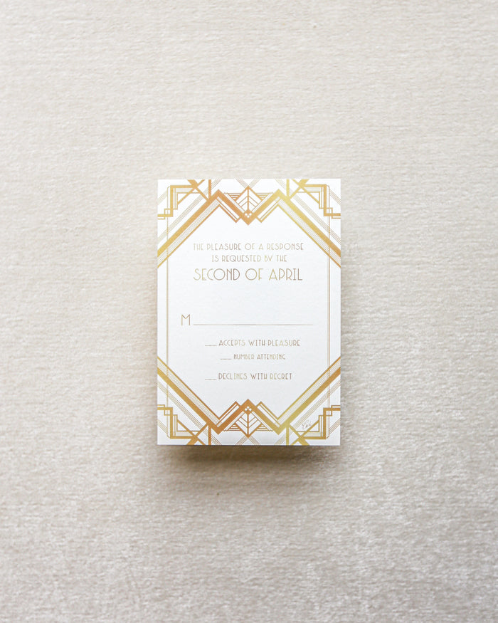 Gatsby Reply Card