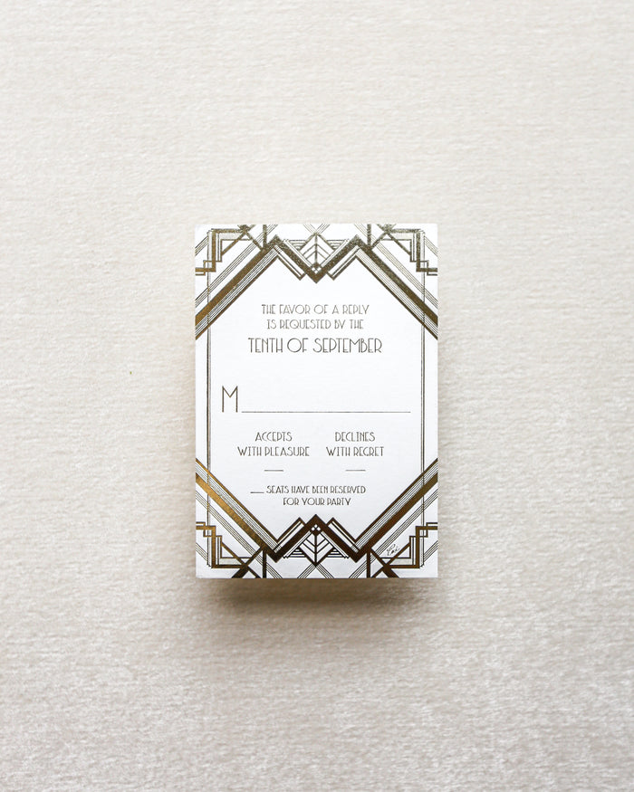 Gatsby Reply Card