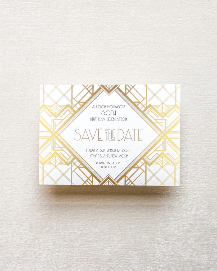 Gatsby Save the Date