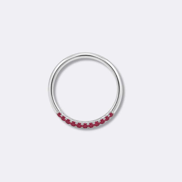 Gemora Birthstone Stacking Ring - Ornaments Co - 18K Gold Plated