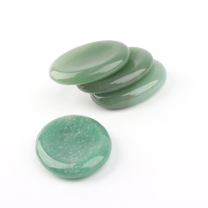 Green Aventurine Worry Stone -Wholesale Crystals