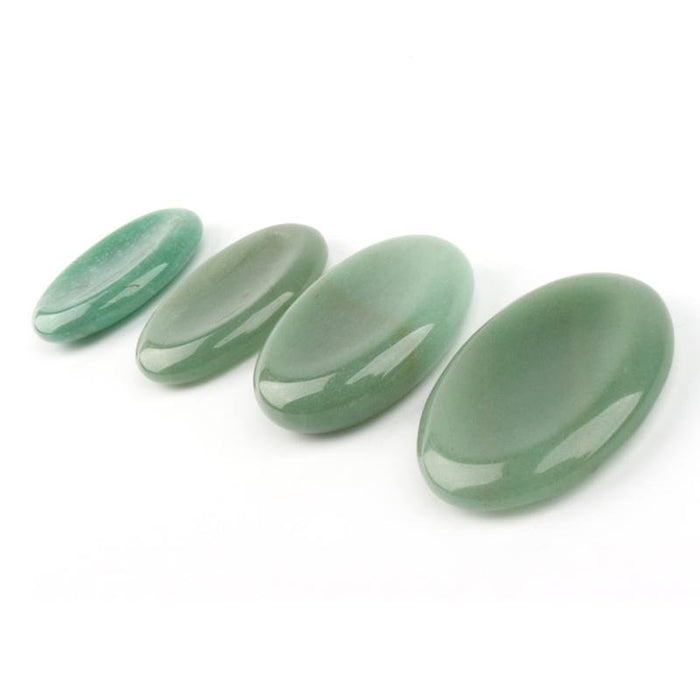 Green Aventurine Worry Stone -Wholesale Crystals