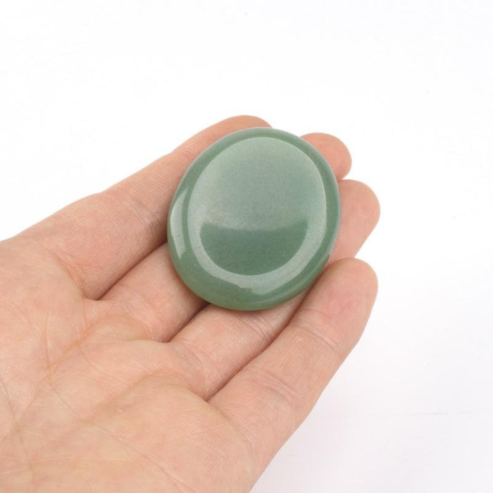 Green Aventurine Worry Stone -Wholesale Crystals