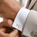 Groomsmen Custom Cufflinks Bundle (Set of 3 Pairs) - Ornaments Co - 18K Gold Plated