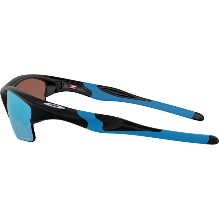 Half Jacket 2.0 XL, Matte Black/Prizm Deep Water Polarised Lenses
