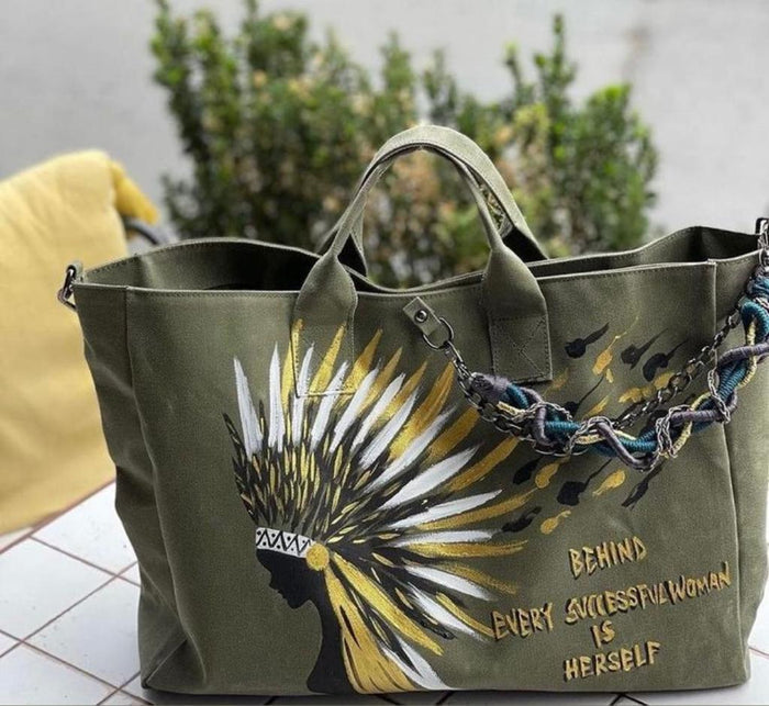 Handpainted Bag