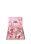 Happy Birthday Pink Sweet Box Pink Pick N Mix Candy Presents Hamper Present