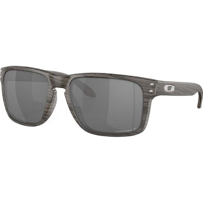 Holbrook XL, Woodgrain/Prizm Black Polarised Lenses