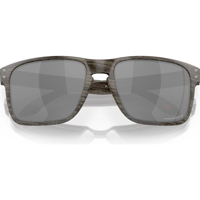 Holbrook XL, Woodgrain/Prizm Black Polarised Lenses