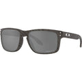 Holbrook, Woodgrain/Prizm Black Polarised Lenses