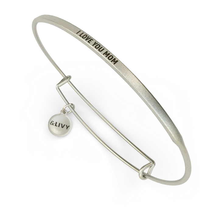 I Love You Mom Bangle