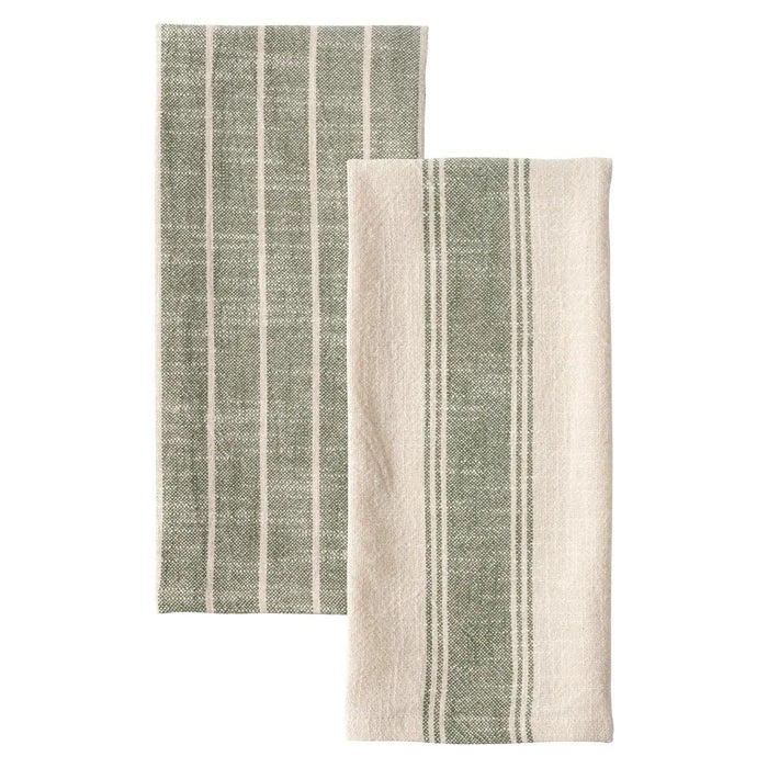 KAF Firenze Dishtowels (Set of 2): Olive
