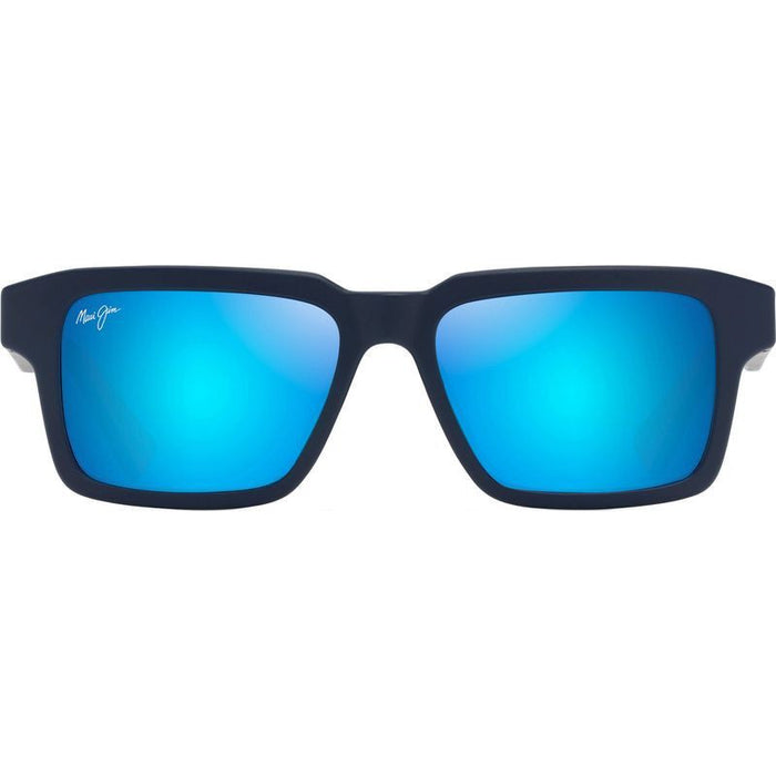 Kahiko, Matte Dark Blue/Blue Hawaii Polarised Lenses