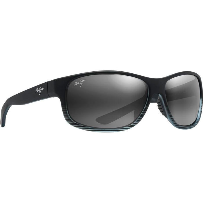 Kaiwi Channel, Grey Black Stripe/Neutral Grey Glass Polarised Lenses