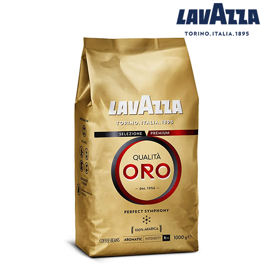 Lavazza Whole Bean Coffee- Oro 1kg, Italy  (Pack of 2)