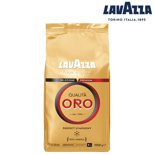 Lavazza Whole Bean Coffee- Oro 1kg, Italy  (Pack of 2)