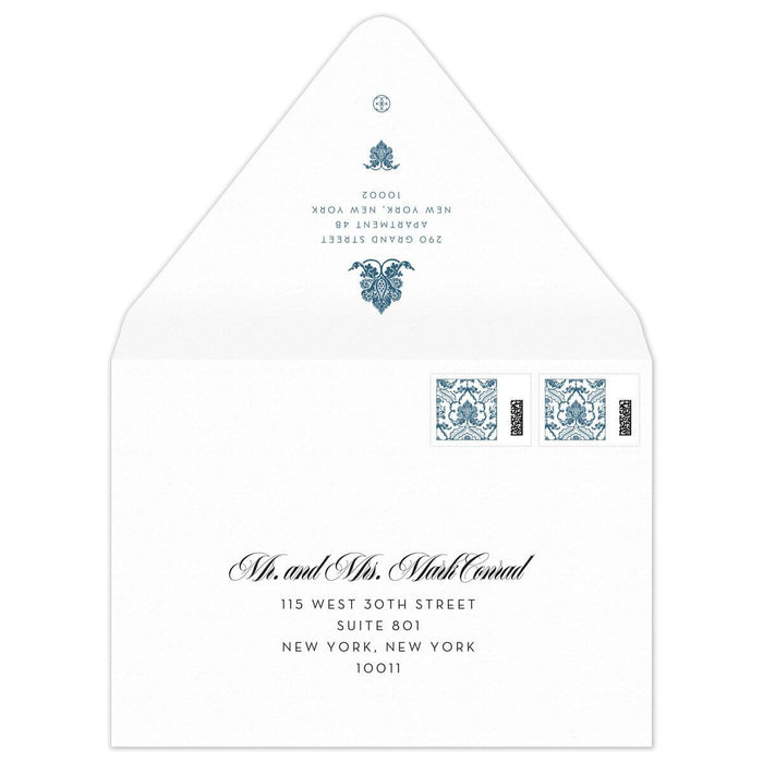 Leela Lotus Invitation Envelope