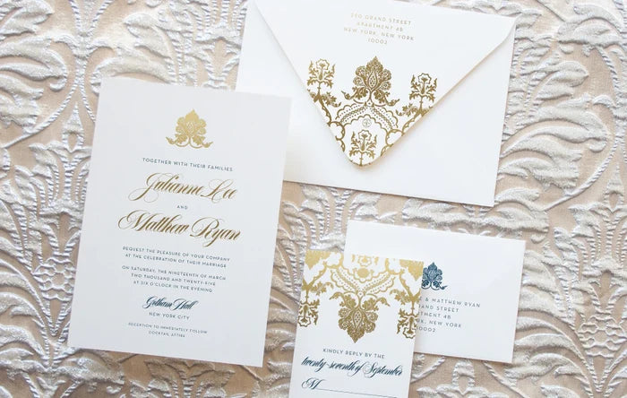 Leela Lotus Invitation