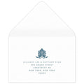 Leela Lotus Reply Card Envelope