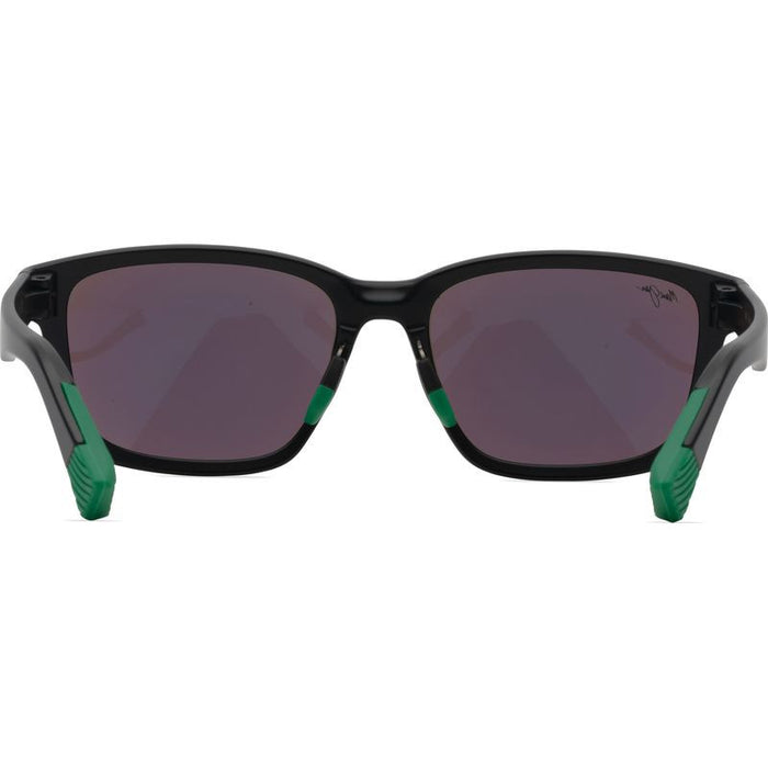 Lehiwa Alt Fit, Matte Black/Maui Green Polarised Lenses