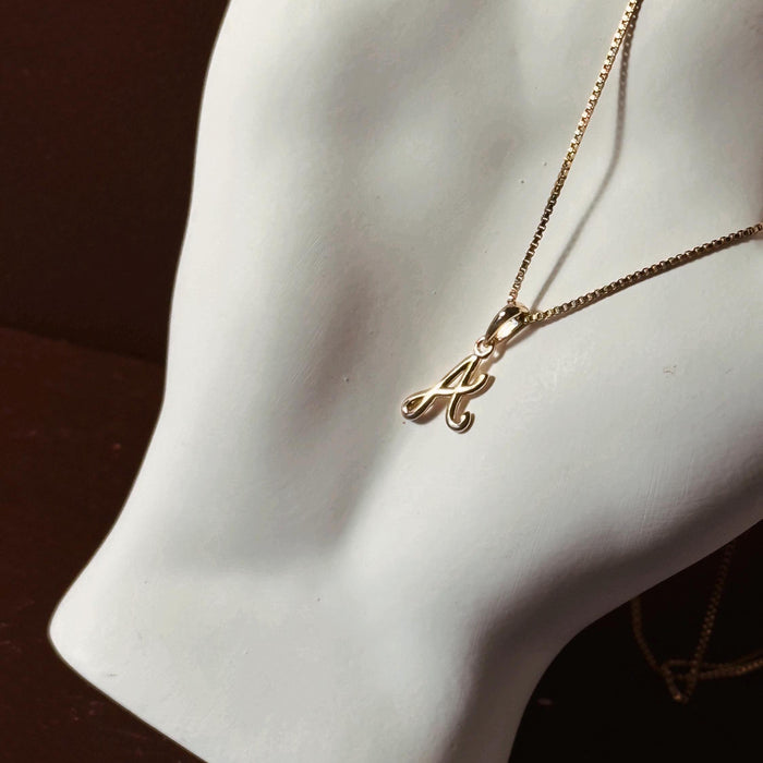 The Chosen Letter | Initial Pandant - ASH MOLLIE STUDIO