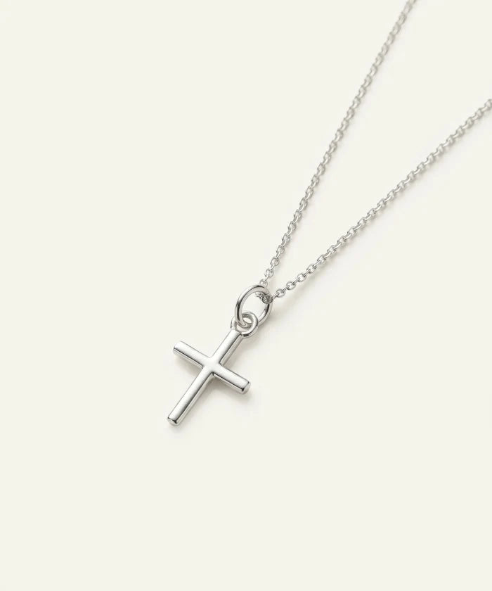 Link N Lock® men's cross pendant with lobster clasp