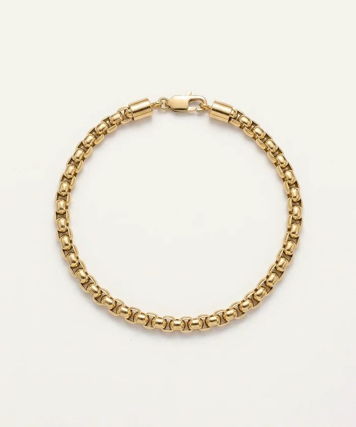 Men's stainless steel chain bracelet from Valliani Jewelers