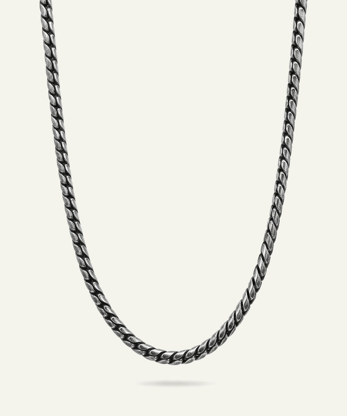 Link N Lock® men's stainless steel Franco chain