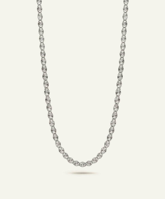 Link N Lock® Silver Valentino D/C Chain