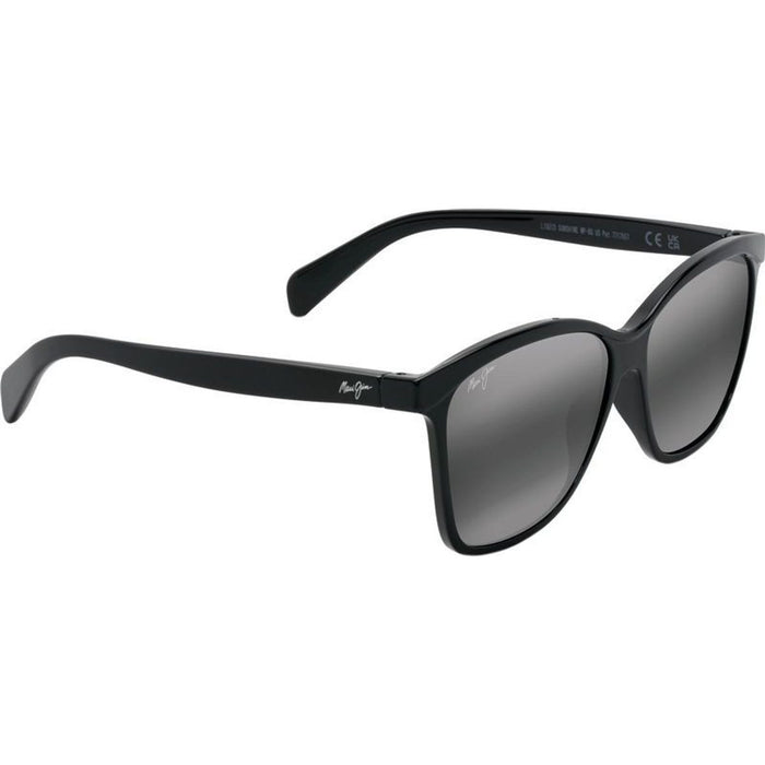 Liquid Sunshine, Gloss Black/Neutral Grey Polarised Lenses