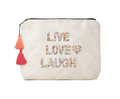 Live Love Laugh - Crystal Bikini Bag Clutch